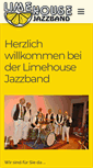 Mobile Screenshot of limehouse-jazzband.de